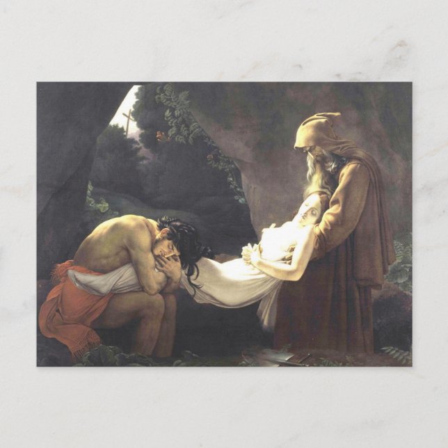 The Burial of Atala Postcard (Front)