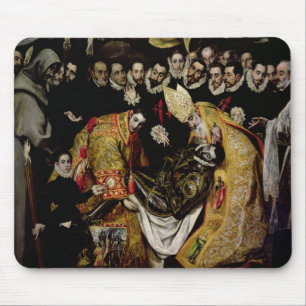 The Burial of Count Orgaz Mouse Mat