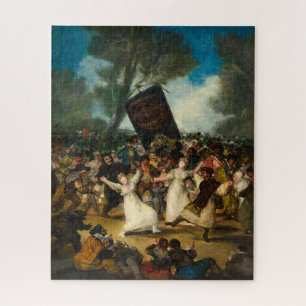 The Burial of the Sardine by Francisco Goya Jigsaw Puzzle