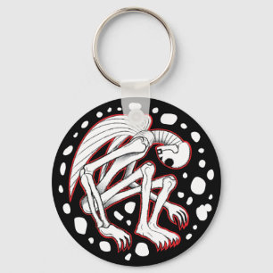 The Buried Angel Key Ring