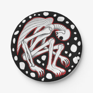 The Buried Angel Paper Plate