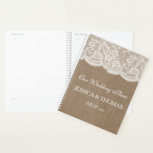 The Burlap & Lace Wedding Collection Planner