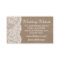 The Burlap & Lace Wedding Collection Website Cards