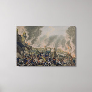 The Burning of Moscow, 15th September 1812, 1813 Canvas Print
