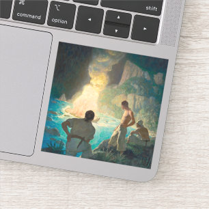 The Burning of the Bounty, 1940 by N. C. Wyeth