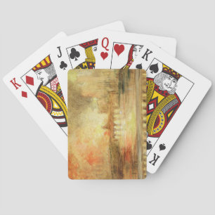 The Burning of the Houses of Parliament, previousl Playing Cards