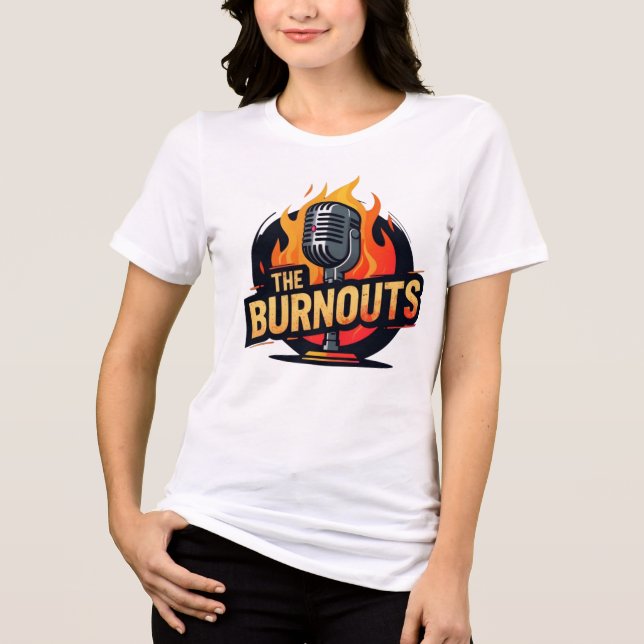 "The Burnouts" Tri-Blend Shirt (Front)