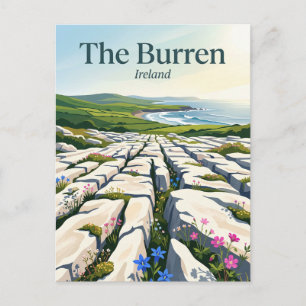 The Burren Ireland Postcard