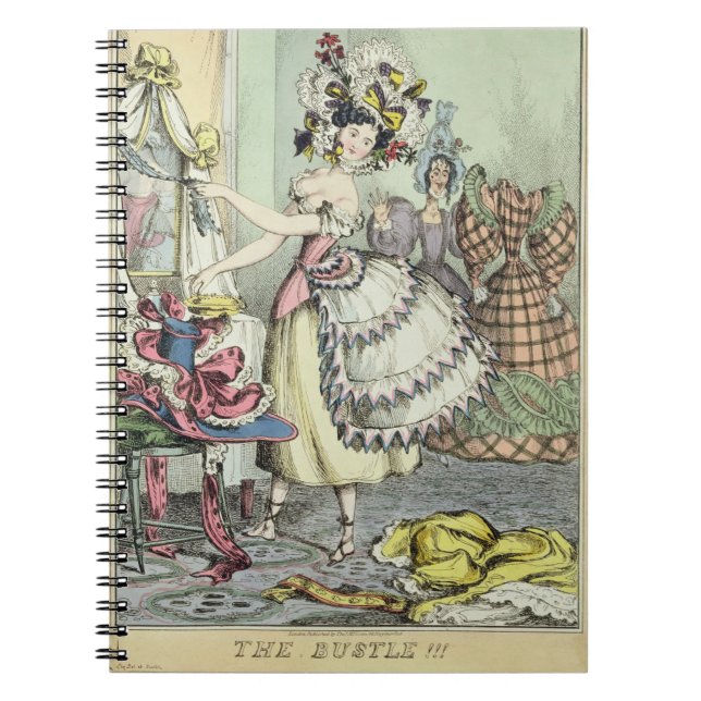 The Bustle, published by Thomas McLean, London (co Notebook (Front)