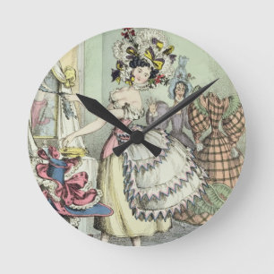 The Bustle, published by Thomas McLean, London (co Round Clock