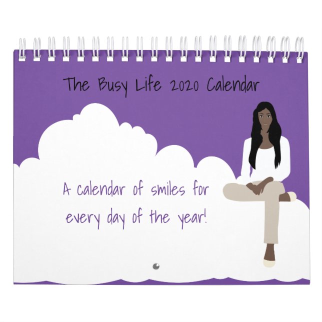 The Busy Life 2020 Calendar (Cover)