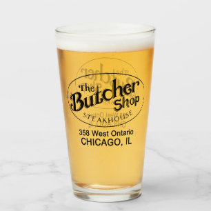 The Butcher Shop Steakhouse, Chicago, IL Glass