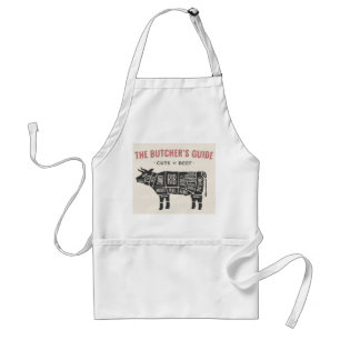 The Butchers Guide Cuts of Beef Standard Apron
