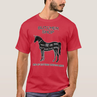 The butchers guide unicorn T-Shirt