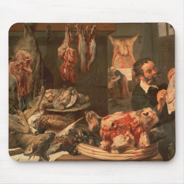 The Butcher's Shop Mouse Mat (Front)