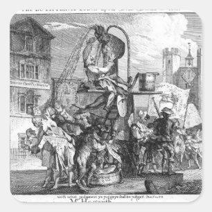 The Butifyer, A Touch upon The Times, 1762 Square Sticker