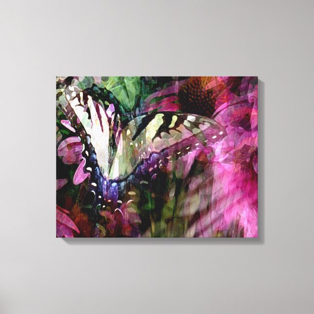The Butterfly Canvas Print (Front)