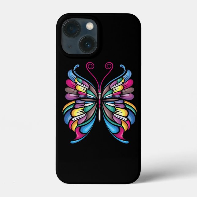 the butterfly design Case-Mate iPhone case (Back)