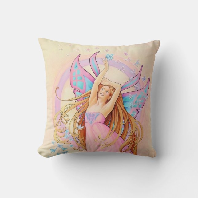 The Butterfly Fairy Pillow (Front)