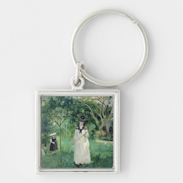 The Butterfly Hunt, 1874 Key Ring (Front)