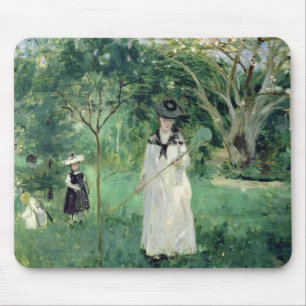 The Butterfly Hunt, 1874 Mouse Mat