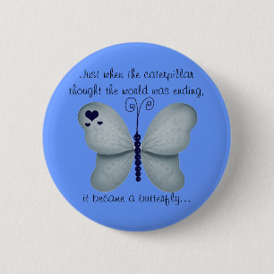 The Butterfly Motivational Button