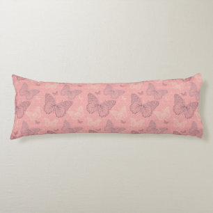 The Butterfly Pink Body Cushion