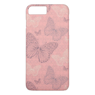 The Butterfly Pink iPhone 8 Plus/7 Plus Case