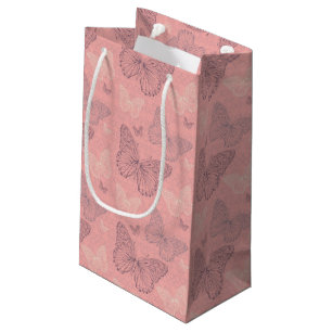 The Butterfly Pink Small Gift Bag