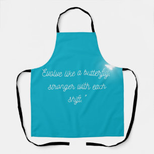 The Butterfly's Evolution Apron