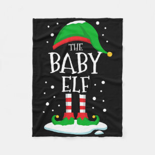 The Byby Elf Merry Christmas Family Matching Fleece Blanket