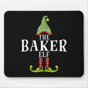 The Byker Elf Funny Matching Pajama Xmas Mouse Mat