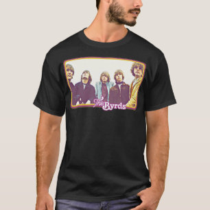 The Byrds Vintage Style Retro Fan Art T-Shirt