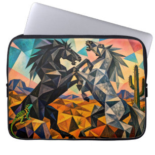 The Bystanders – The Lizard and The Cactus Laptop Sleeve