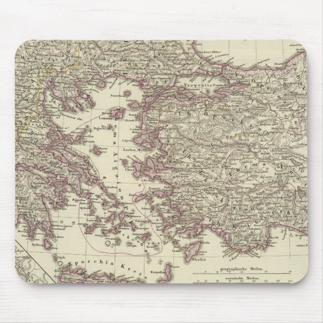 The Byzantine Empire until the Xite Mouse Mat (Front)