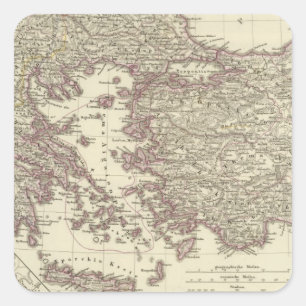 The Byzantine Empire until the Xite Square Sticker