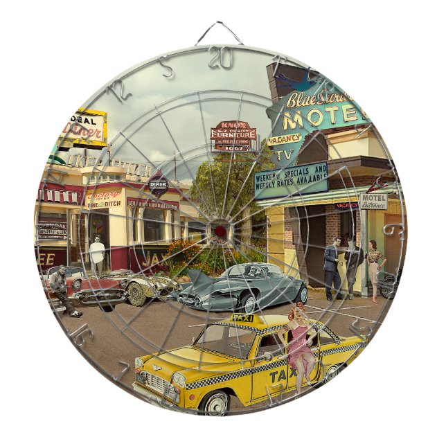 The Cab Driver Dartboard (Front)