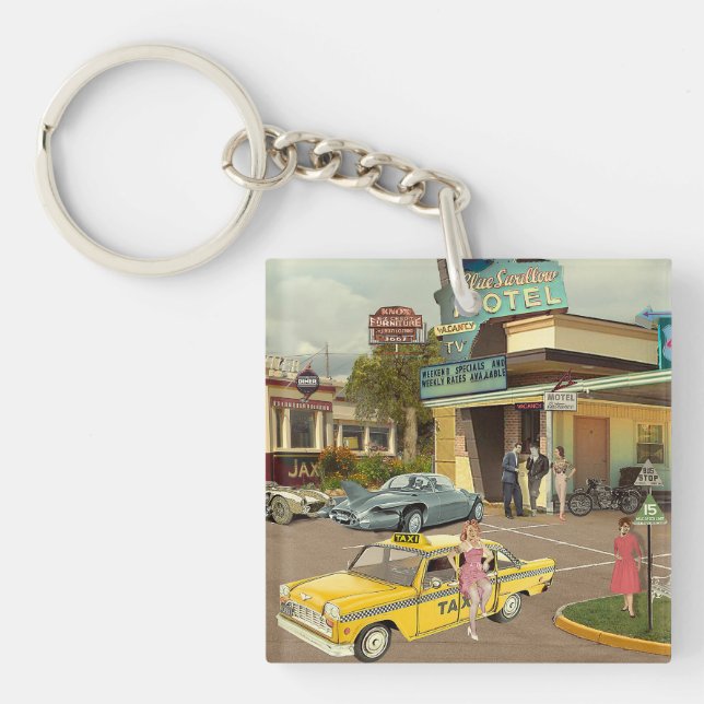 The Cab Driver Key Ring (Front)
