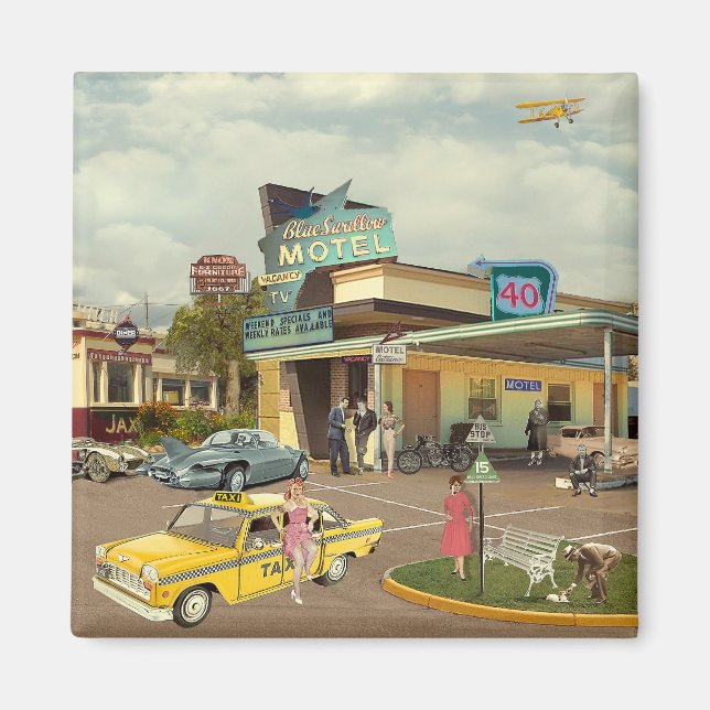 The Cab Driver Magnet (Front)