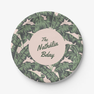 The Cabanas Paper Plate