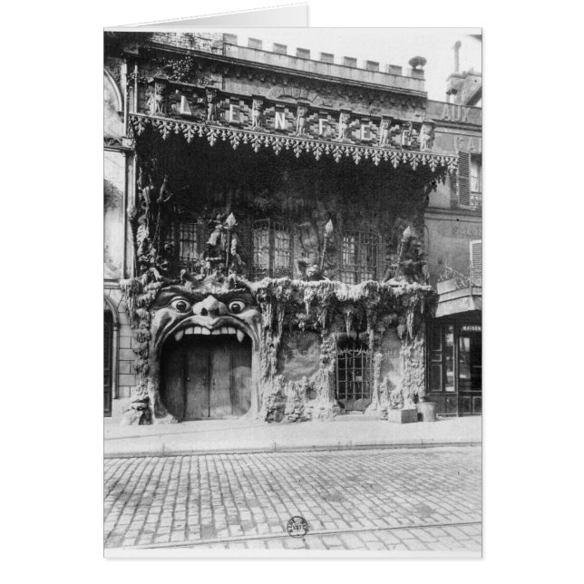 The Cabaret de 'l'Enfer' in Paris (Front)