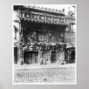 The Cabaret de 'l'Enfer' in Paris Poster