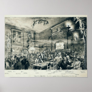 The Cabaret du Chat Noir, 1886 Poster
