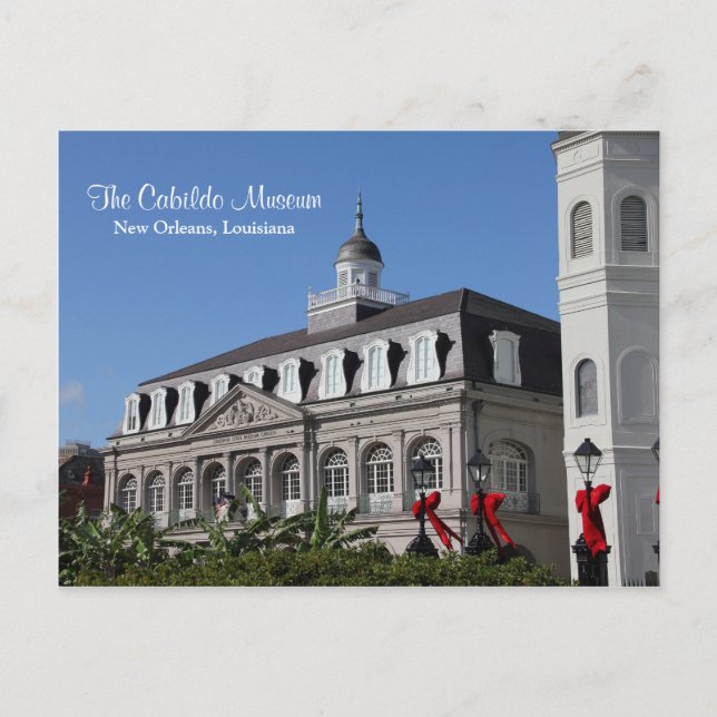 The Cabildo Museum New Orleans Louisiana Postcard (Front)