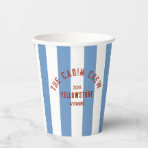 The Cabin Crew Custom Crest Blue Park Stripe 
