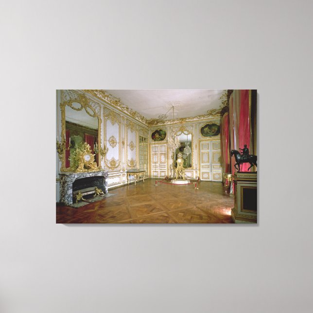 The Cabinet de la Pendule (Clock Room) (photo) Canvas Print (Front)