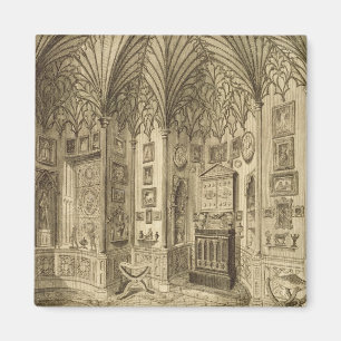 The Cabinet, engraved by T. Morris, from 'Descript Magnet