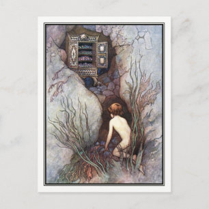 The Cabinet of Lollipops by Warwick Goble Postcard