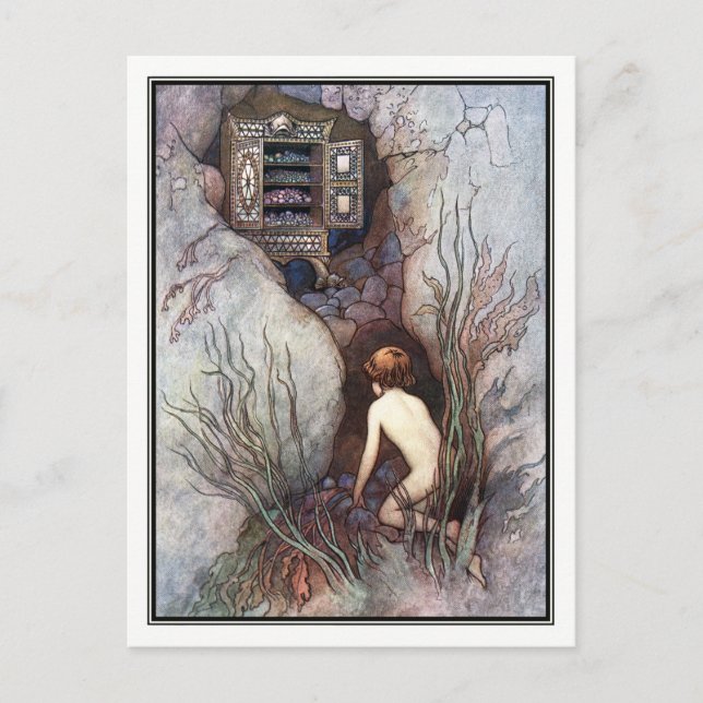 The Cabinet of Lollipops by Warwick Goble Postcard (Front)