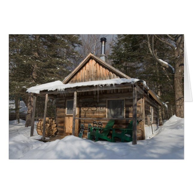 The cabins at the AMC's Little Lyford Pond (Front Horizontal)